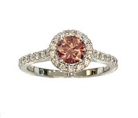 Ringe X-Diamond Dame Fancy in Weißgold Diamante Lab Grown 0.50 Ct LXDACT008DIPK50 - LXDACT008DIPK50